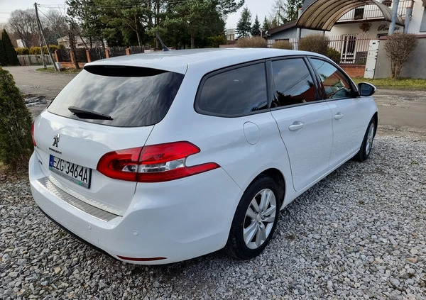 Peugeot 308 cena 33500 przebieg: 232000, rok produkcji 2017 z Łódź małe 211